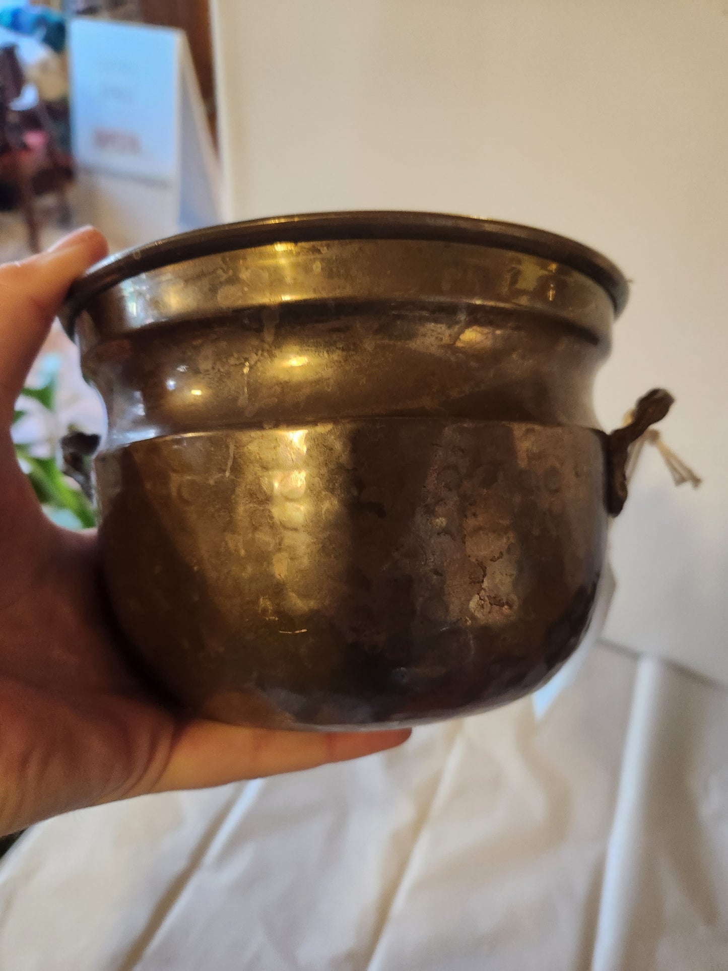 Brass Cover Pot