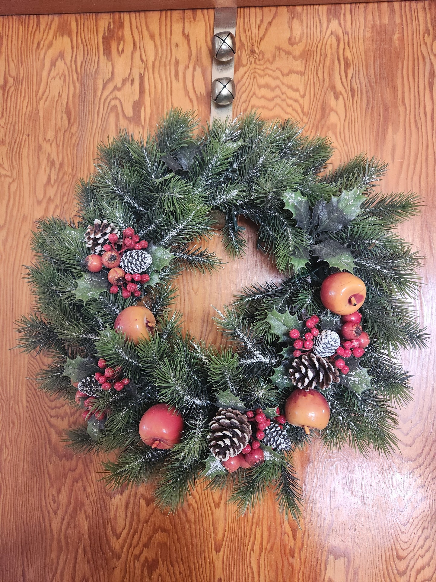 Vintage Fruit and Berries Holiday Wreath