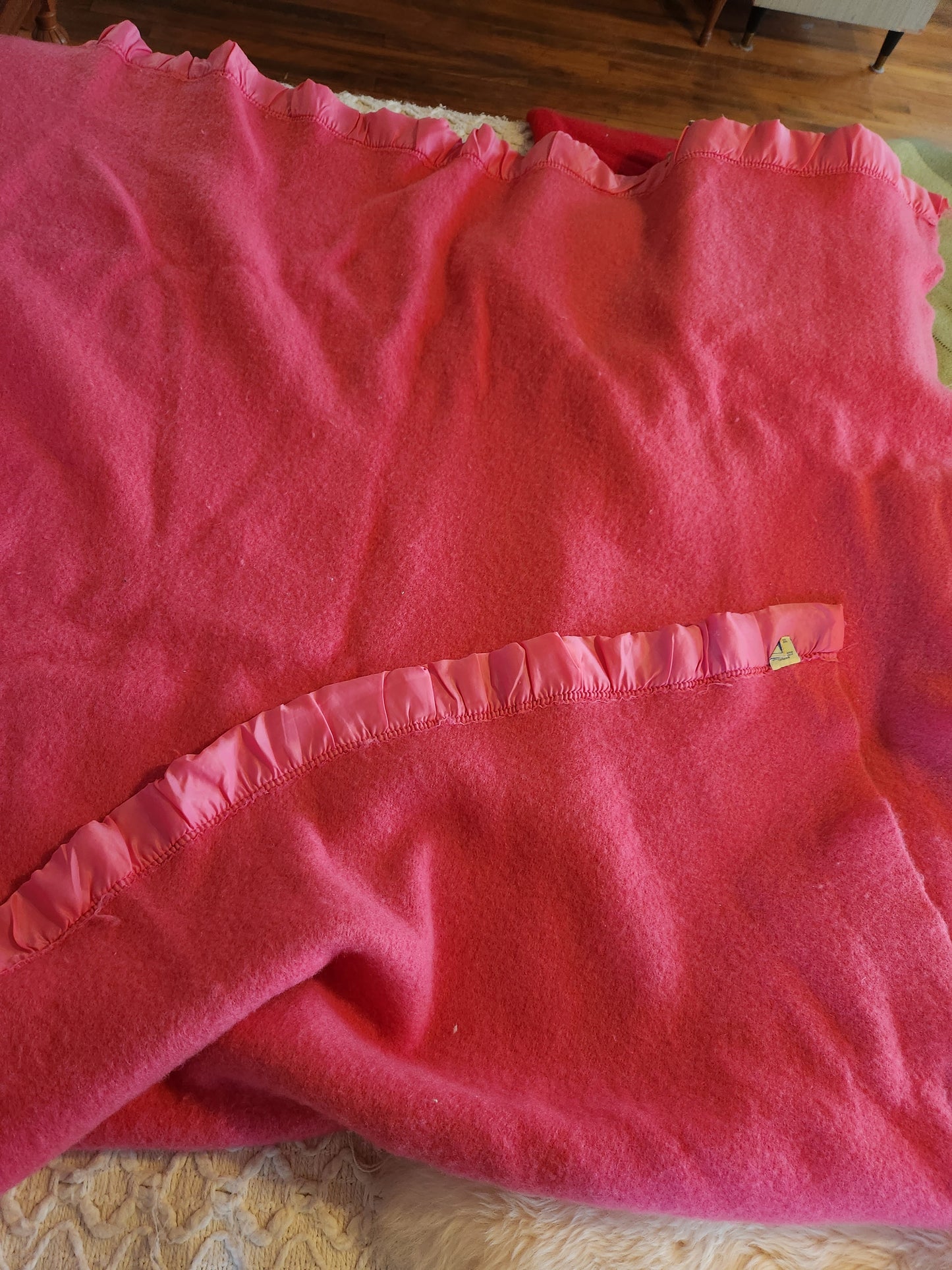 Pink Kenwood Wool Blanket