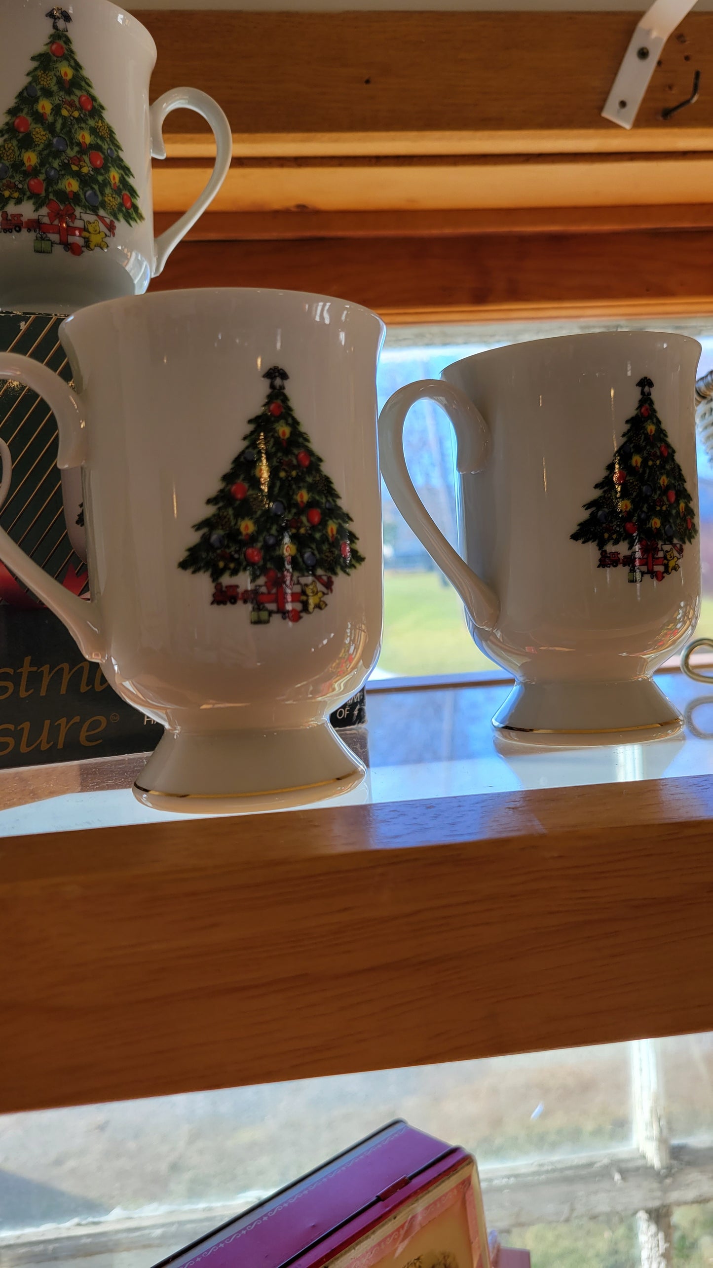 Set of 4 Christmas Mugs