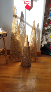 Set of 3 Cone Trees