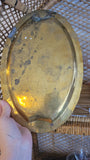 Decorative Brass Bamboo Style Tray