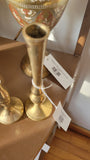 Skinny Brass Bud Vase
