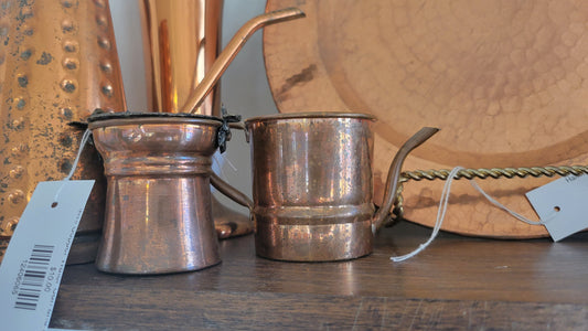 Mini Copper Water Can and Bucket