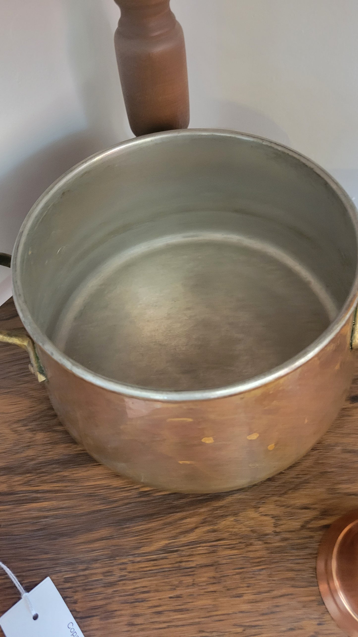 Large Copper Sauce Pan