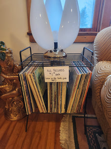 Wire Record Stand