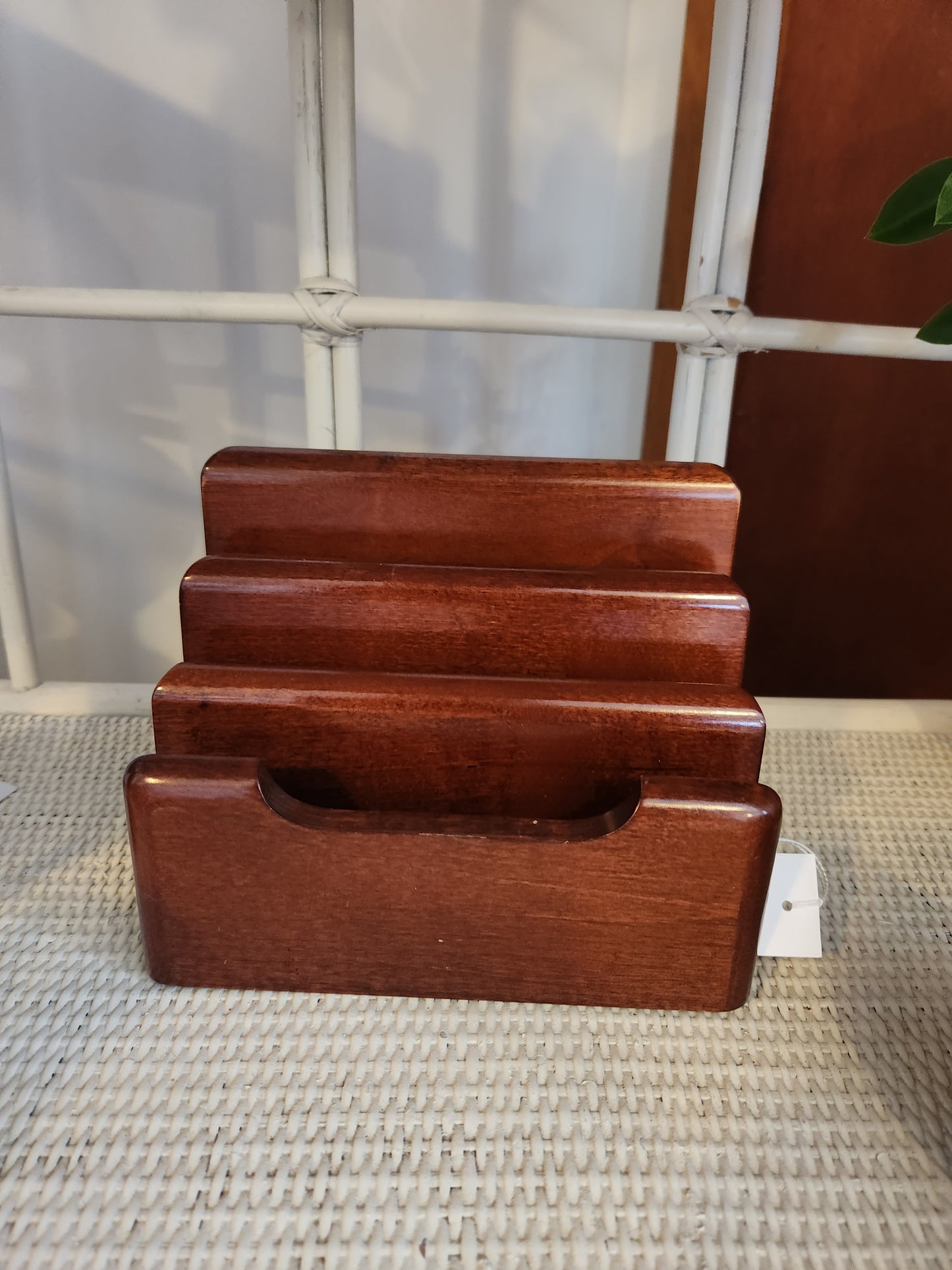 Wood Desk Organizer