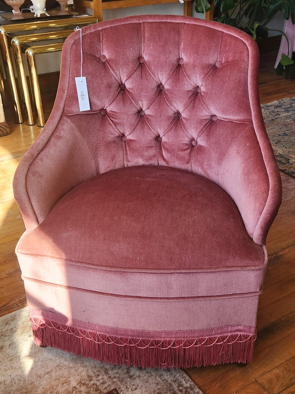 Pink Club Chair