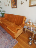 Orange Vintage Couch