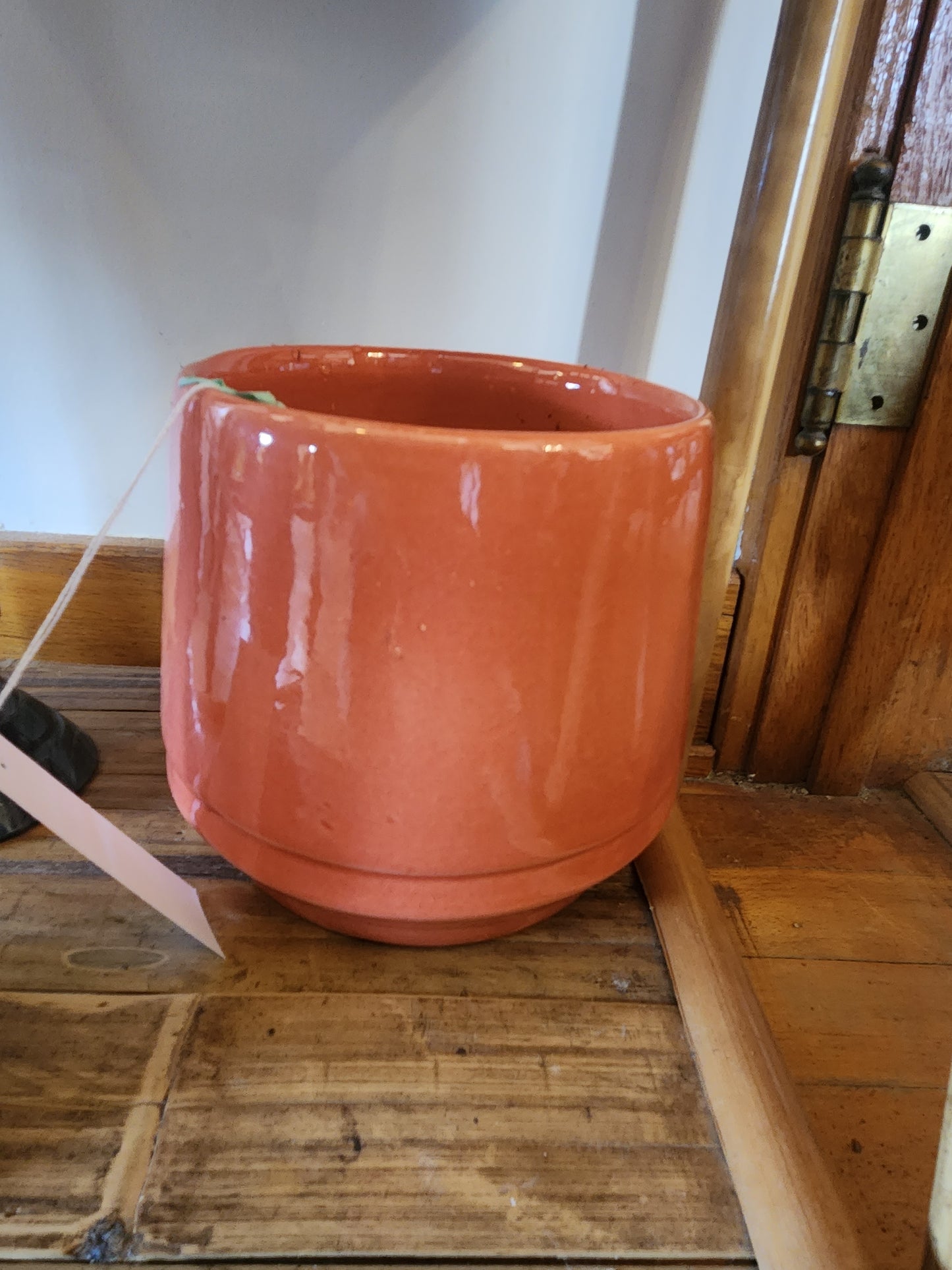 Orange Plant Pot