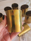 Large Brass Napkin Rings (8)