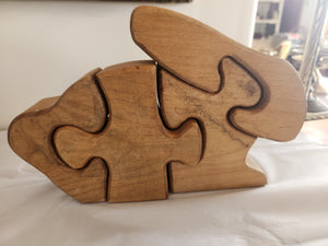 Wooden Bunny Puzzle