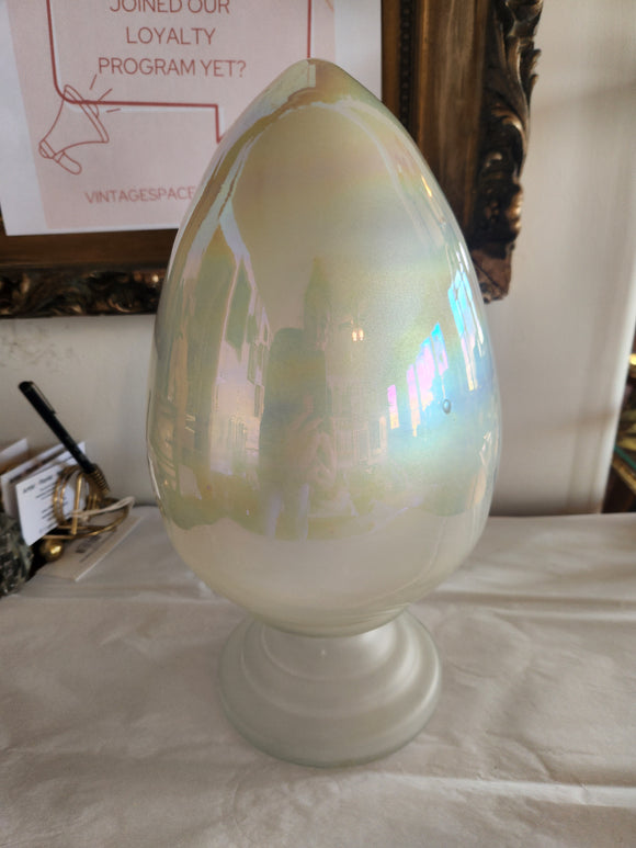 Giant Easter Egg on Pedestal