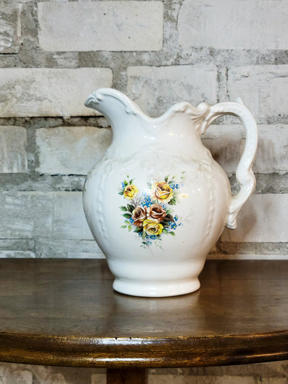 Arnels Pottery Ceramic Wash Basin Jug