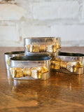 Brass Bow Napkin Rings (set of 4)