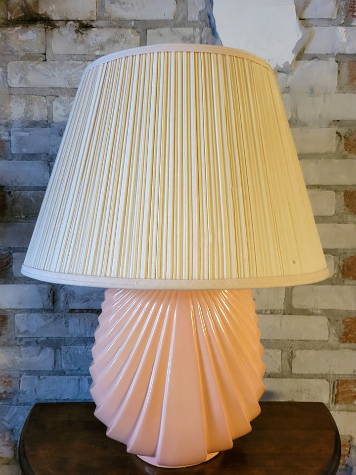 80s Art Deco Large Lamp