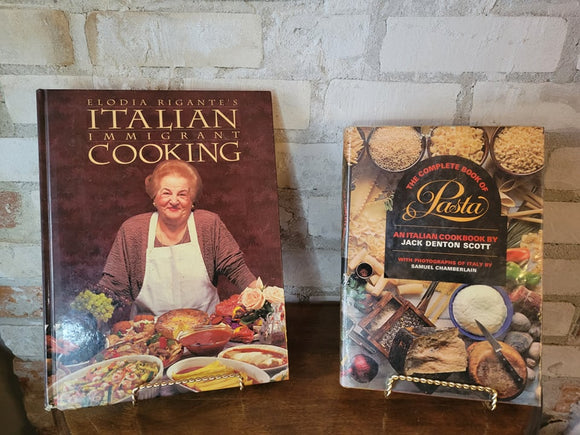 2 Italian Cookbooks