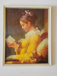 Woman Reading Print