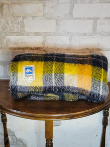 Ayers Made in Quebec Vintage Wool Throw