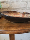 Decorative Shell Dish with Gold Sparkle Detail