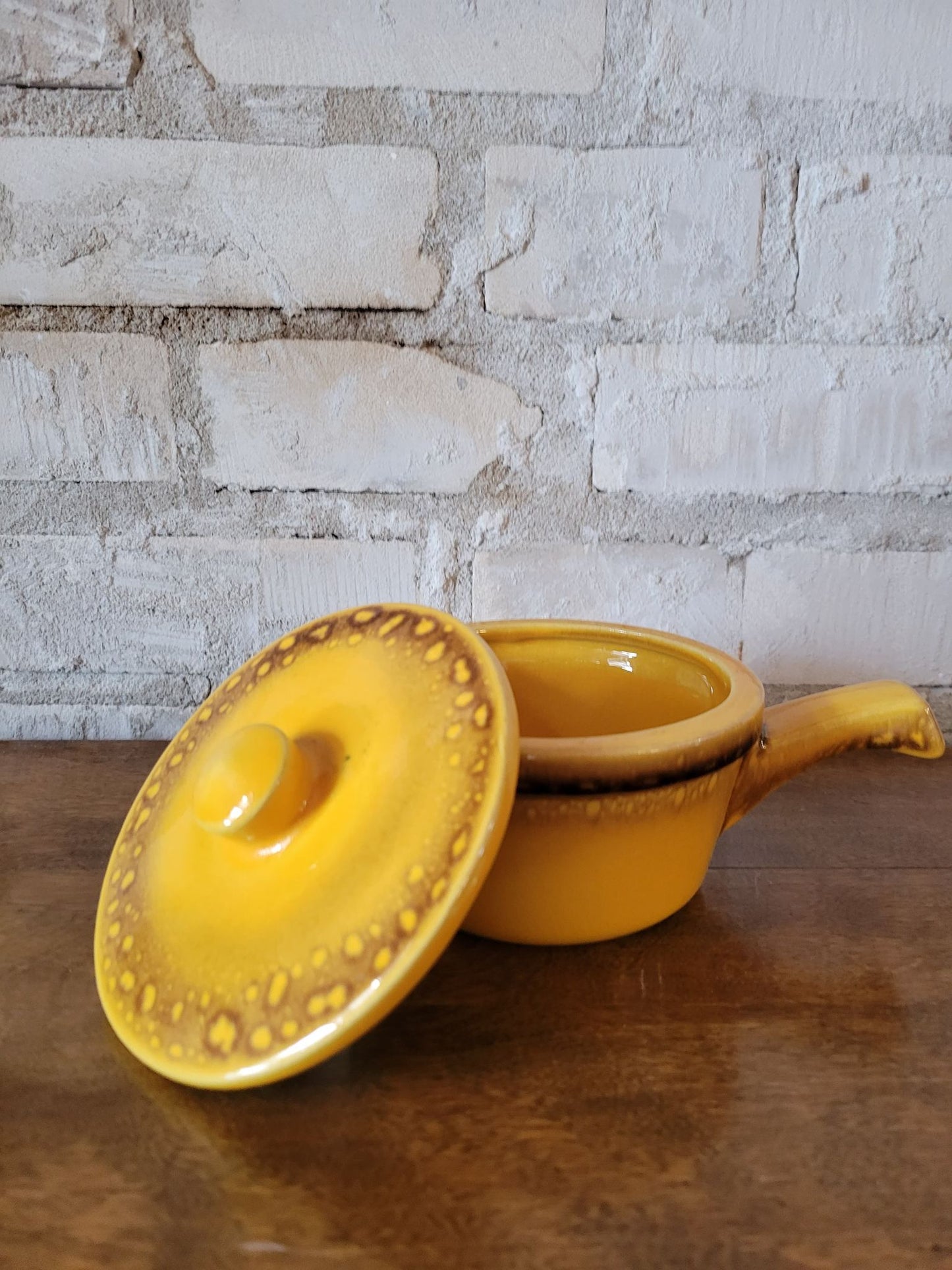 Retro Soup Bowl with Lid