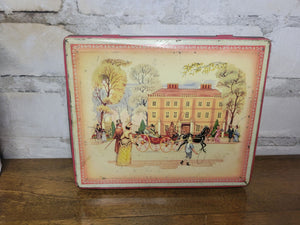 Vintage Tin with Hinged Lid