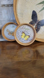 Butterfly Tray and Coaster Set  (7 piece set)