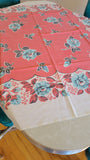 Vintage Floral table Cloth
