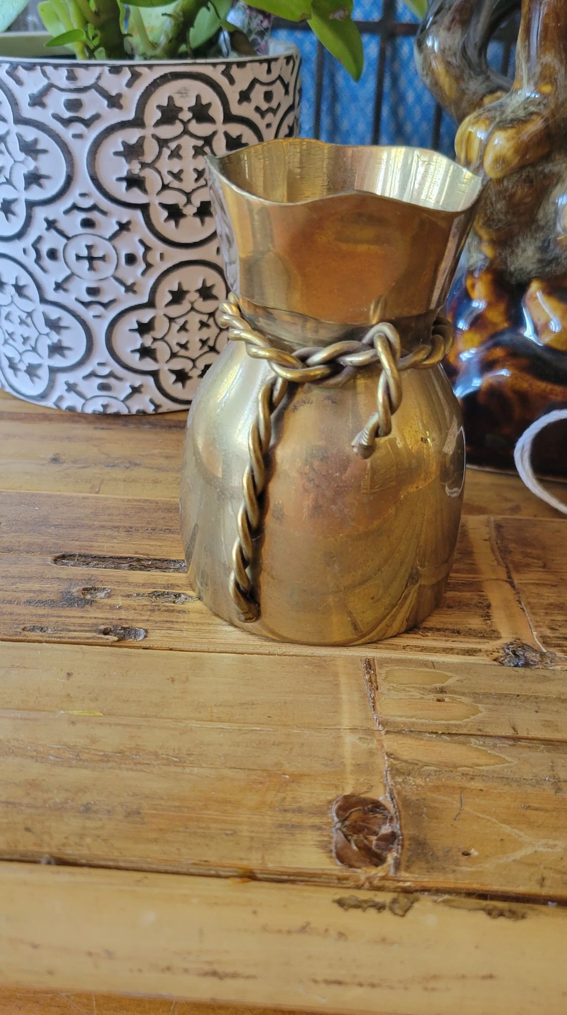 Brass Bud Vase