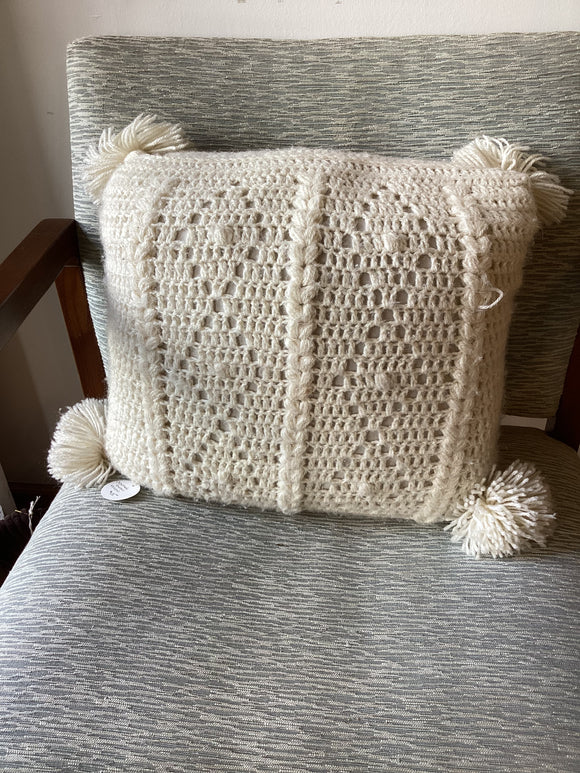Handmade Crochet Pillow